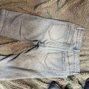 Hippie laundry mid rise skinny jeans.